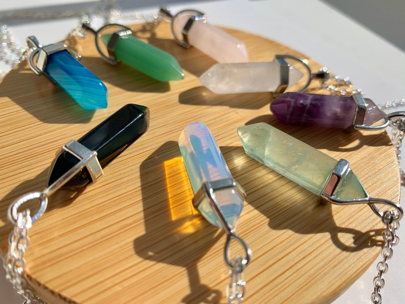 Healing Crystal Pendants - Ageless Arts