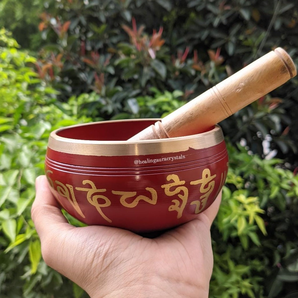 Tibetan Singing Bowl – Healing Aura Crystals