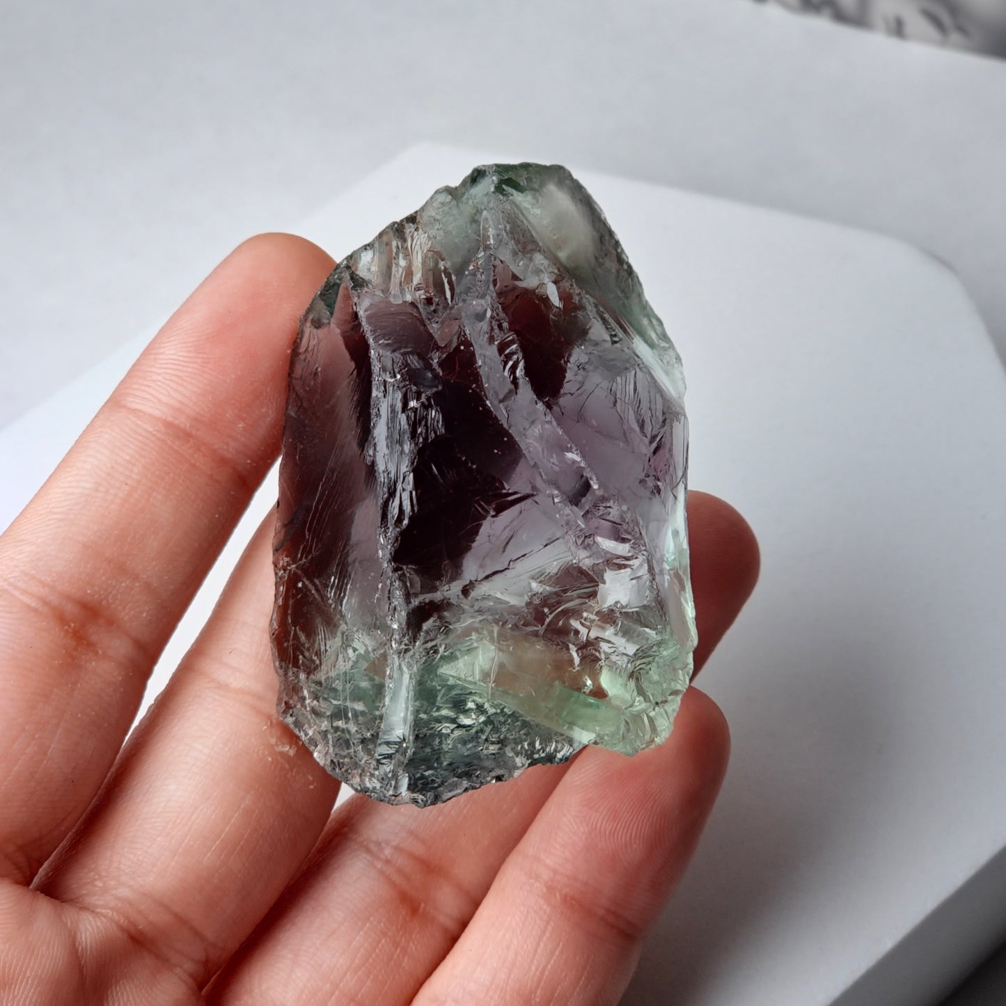 Multi Fluorite Raw- High Grade Gem Quality (82g)