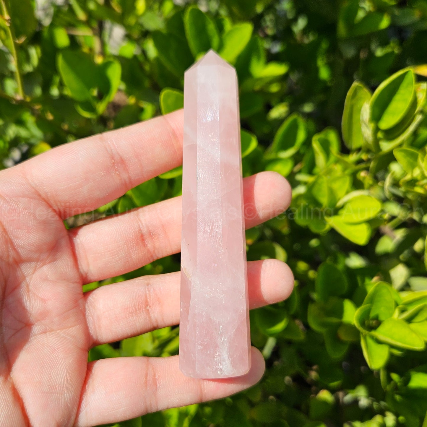 Rose Quartz Tower 4 inches- Premium Quality