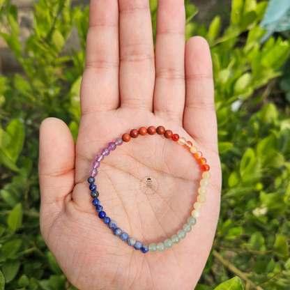 7 Chakra Bracelet (4mm)