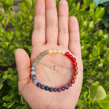 7 Chakra Bracelet (6mm)