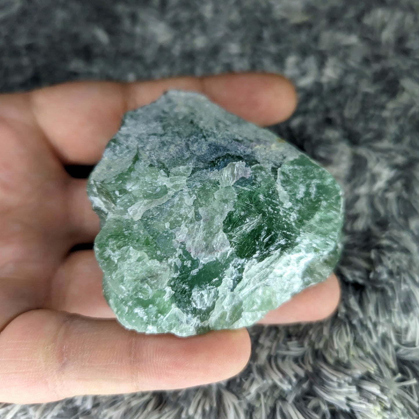 Green Fluorite Raw