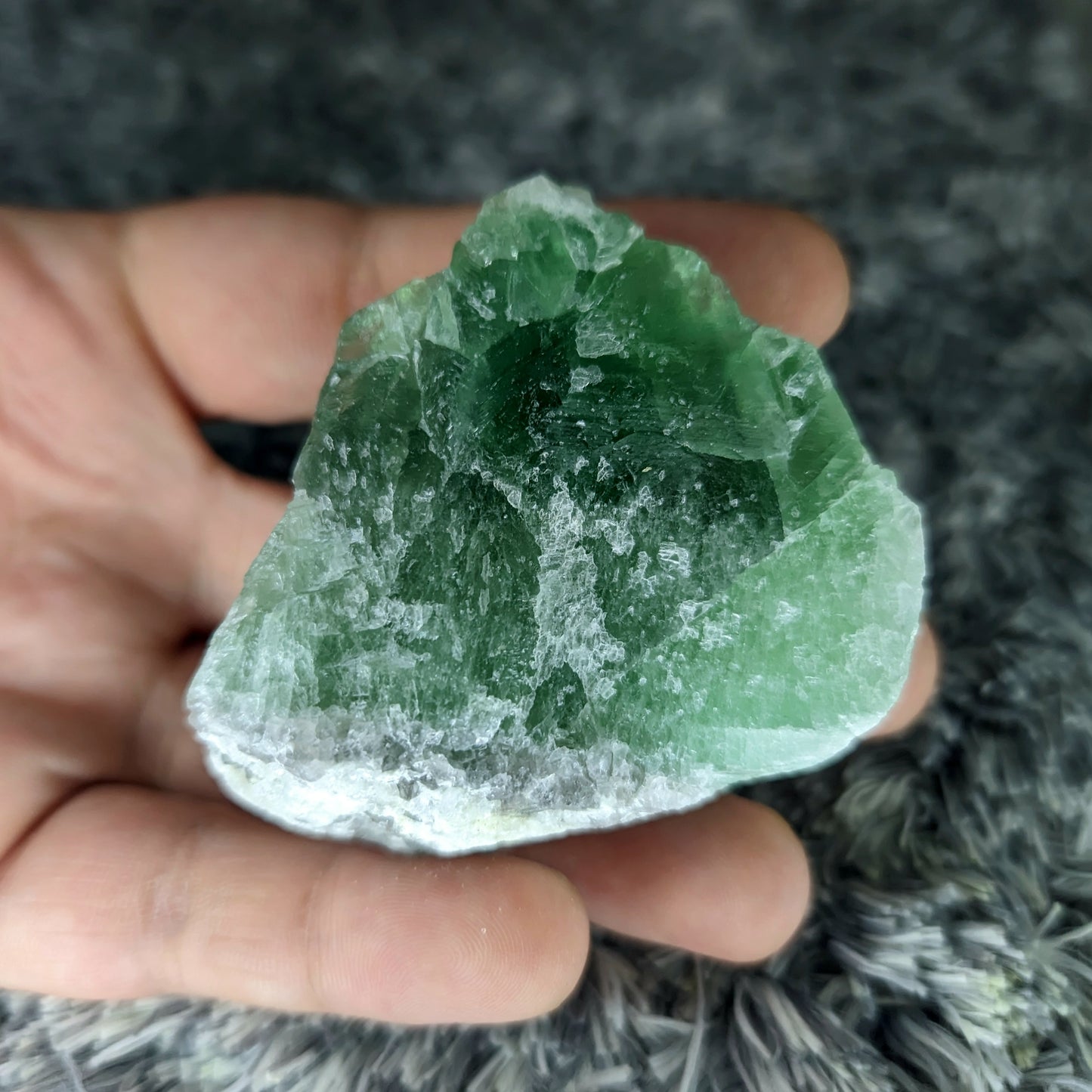 Green Fluorite Raw