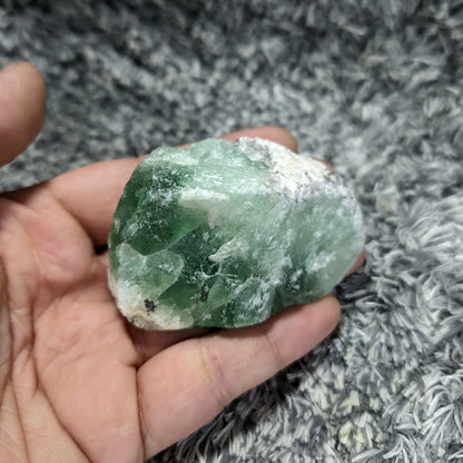 Green Fluorite Raw