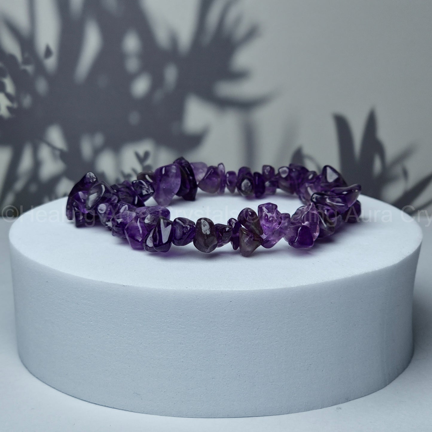 Amethyst Chip Bracelet