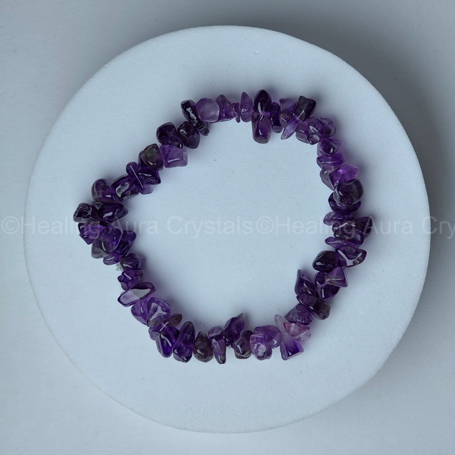 Amethyst Chip Bracelet