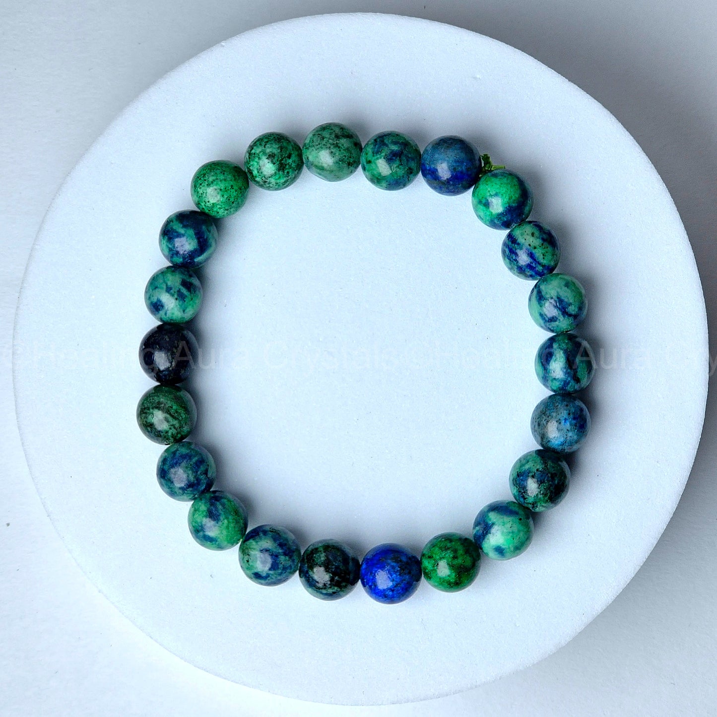 Azurite Bracelet - Lapis Dyed (8mm)