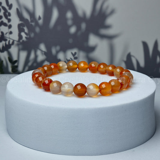 Carnelian Bracelet (8mm)