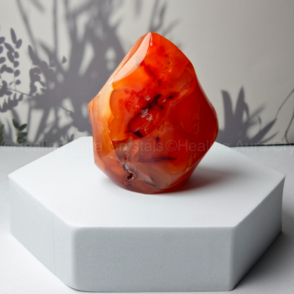 Carnelian Flame Free Form 217g