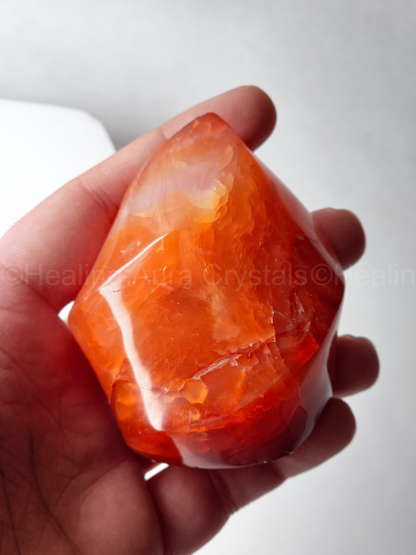 Carnelian Flame Free Form 217g