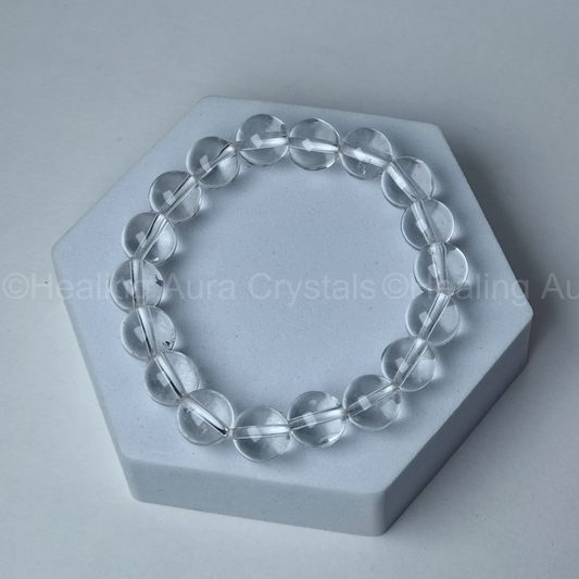 Clear Quartz Bracelet (10mm)