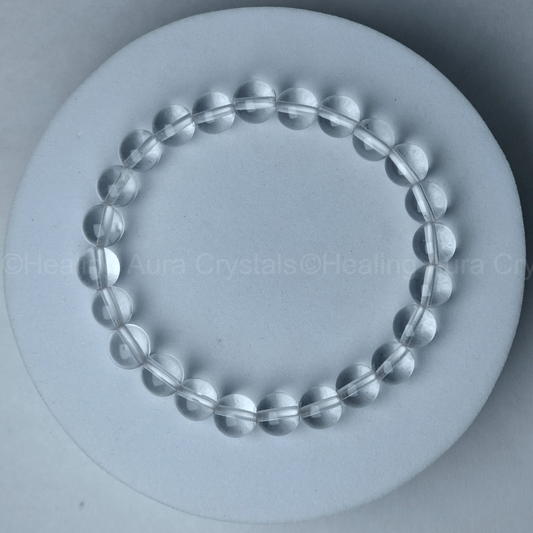 Clear Quartz Bracelet (8mm)