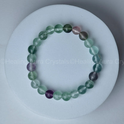 Rainbow Fluorite Bracelet (8mm)