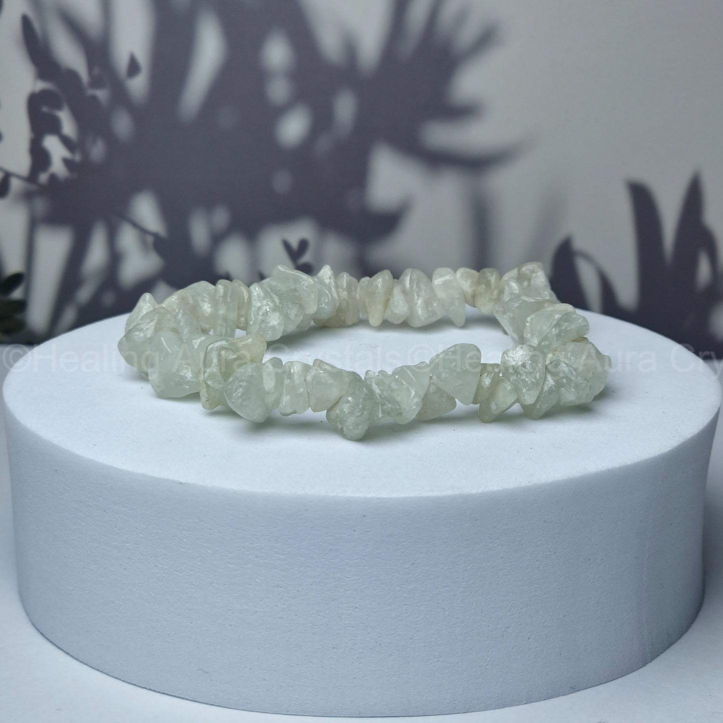 Green Aventurine Chip Bracelet