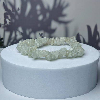 Green Aventurine Chip Bracelet