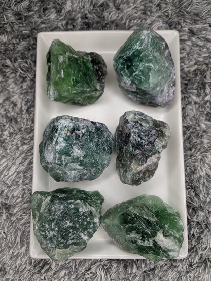 Green Fluorite Raw