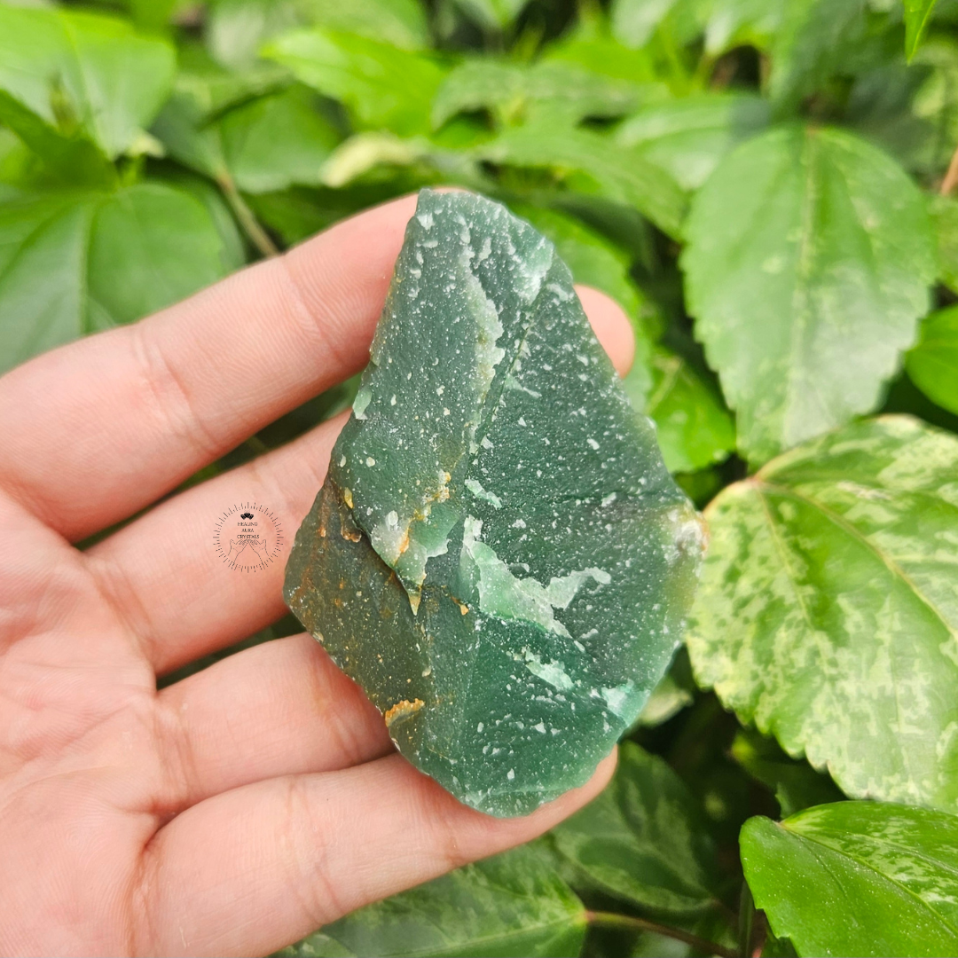 Green Jade Raw 74g-African – Healing Aura Crystals