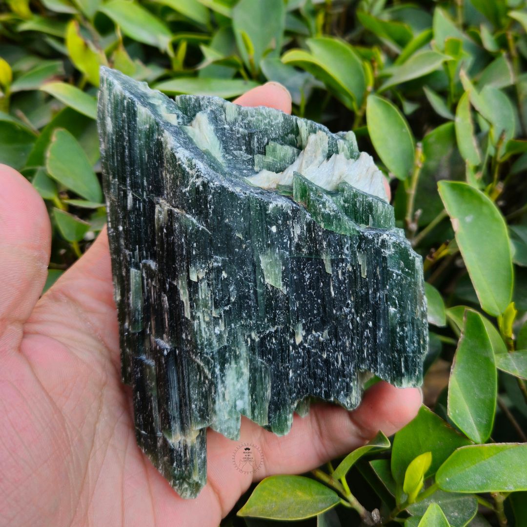 Green Tourmaline Raw Natural 354g