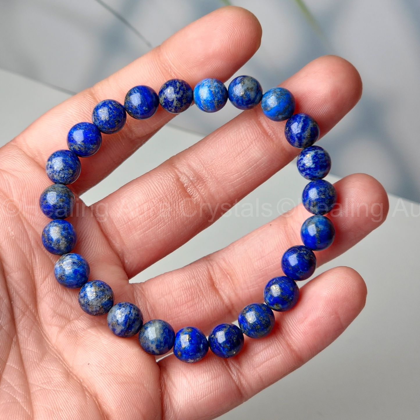 Lapis Lazuli Bracelet- Premium Quality (8mm)