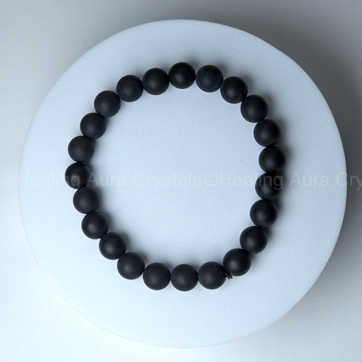 Matte Black Onyx Bracelet (8mm)