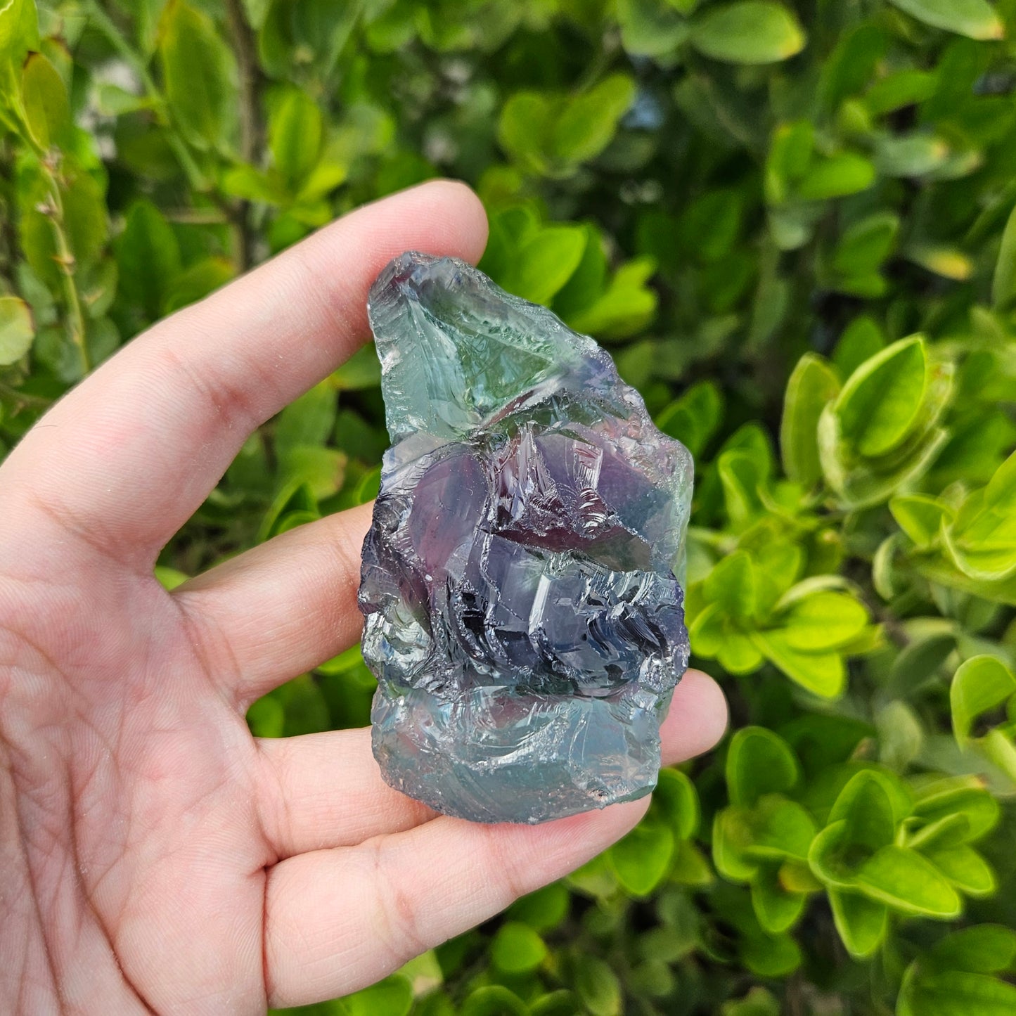 Multi Fluorite Raw- High Grade Gem Quality (131g)