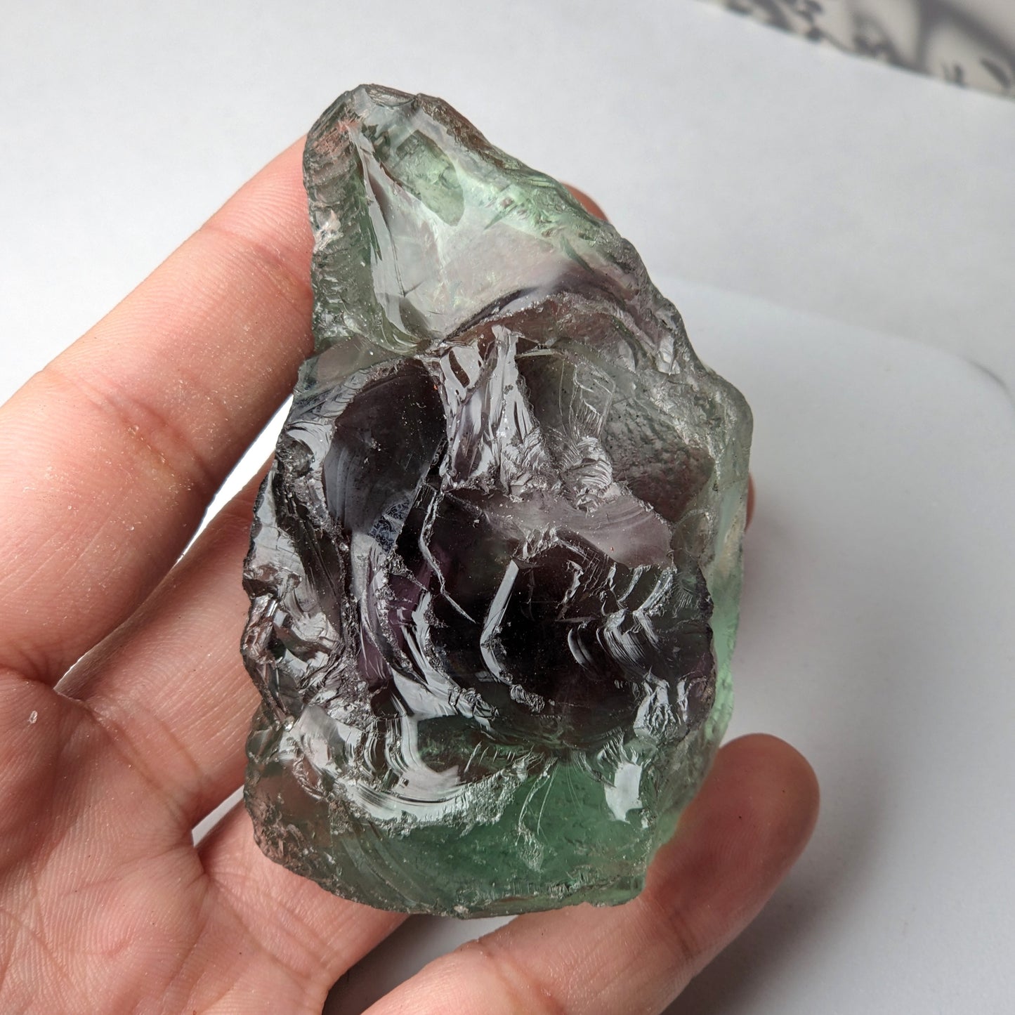 Multi Fluorite Raw- High Grade Gem Quality (131g)