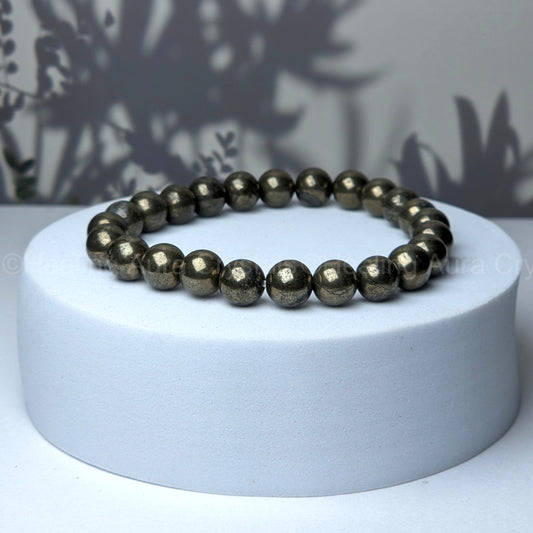 Pyrite Bracelet (8mm)