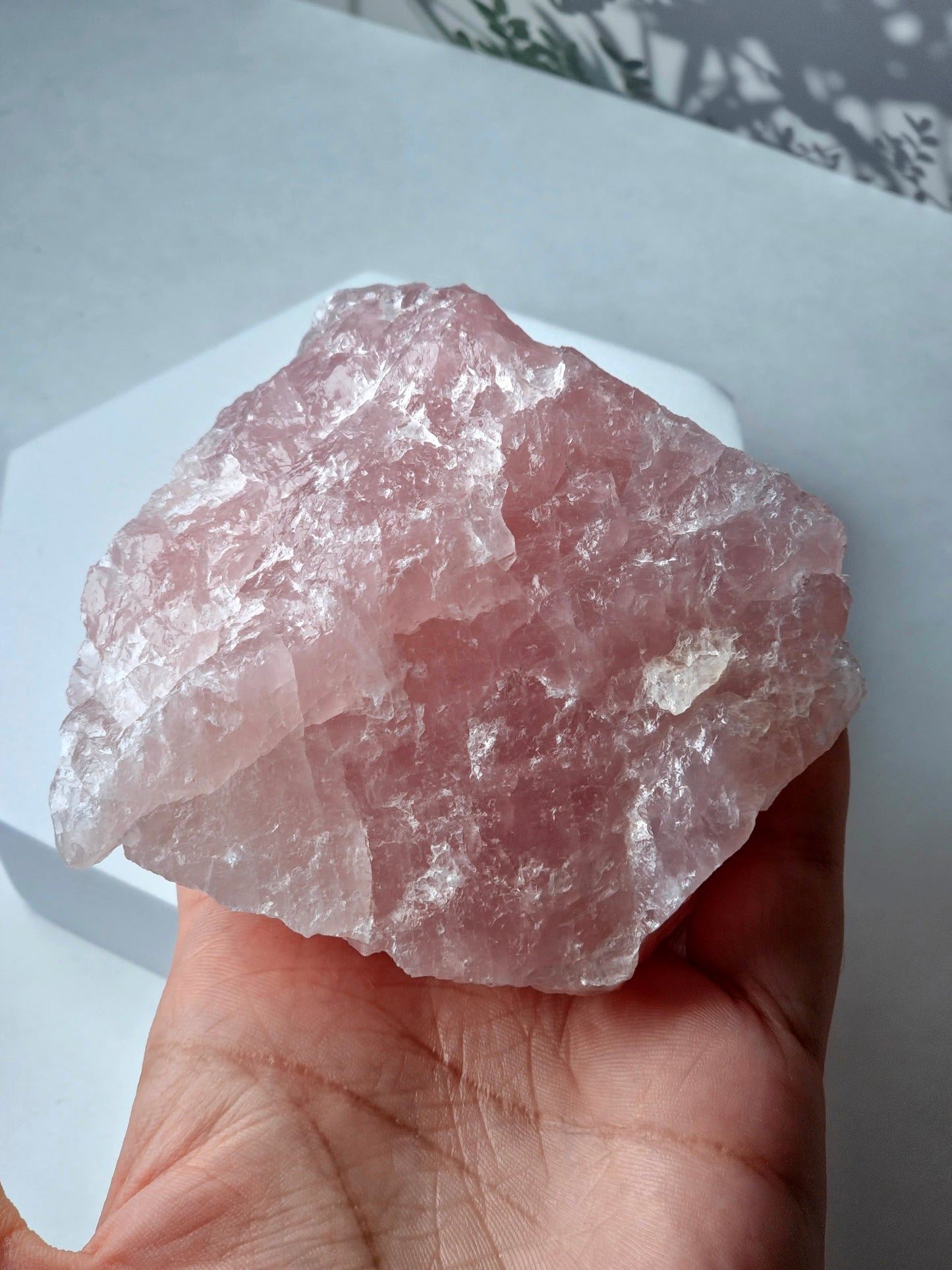 Rose Quartz Raw 441g- Premium Quality