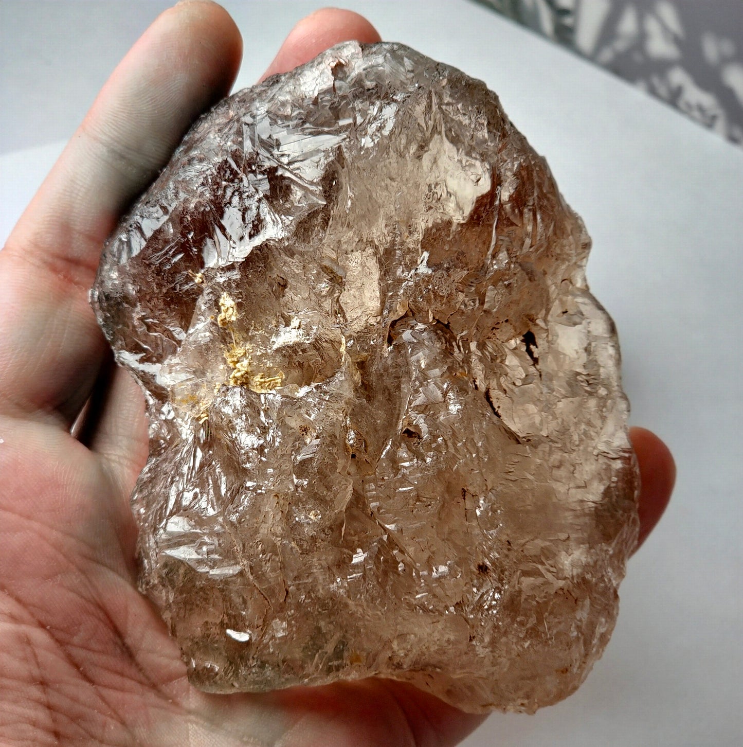 Smoky Quartz Raw 299g