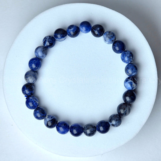 Sodalite Bracelet- Premium Quality (8mm)