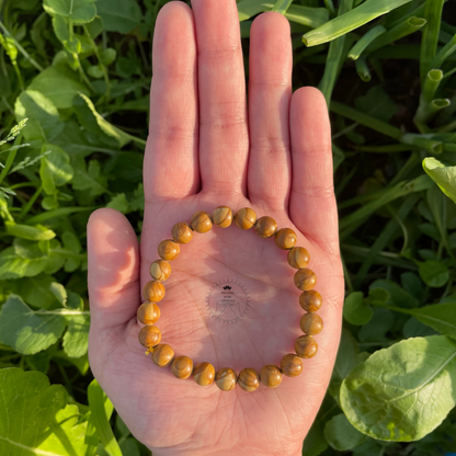 Wooden Jasper Bracelet (8mm)