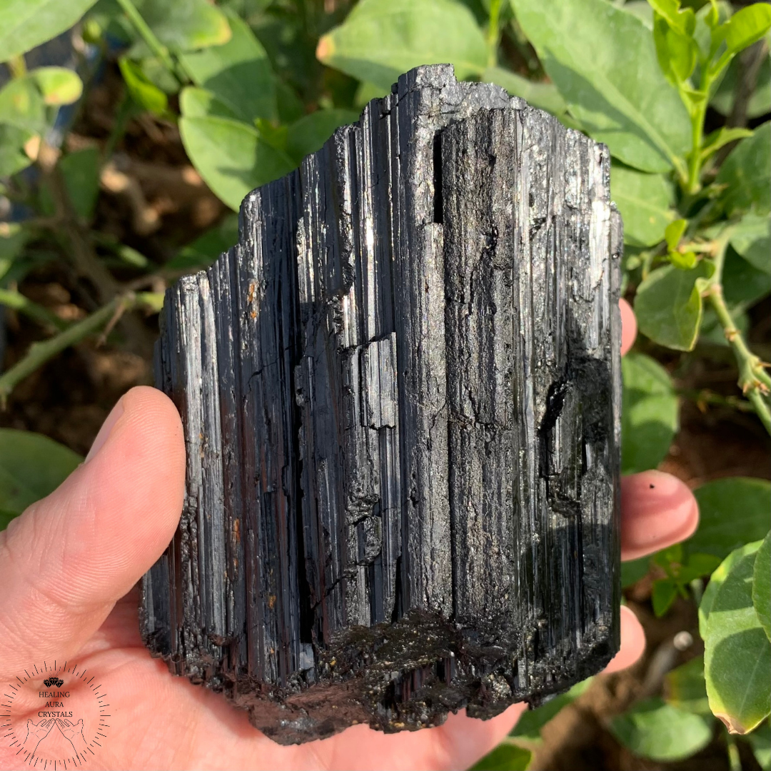 Black Tourmaline Raw 741g