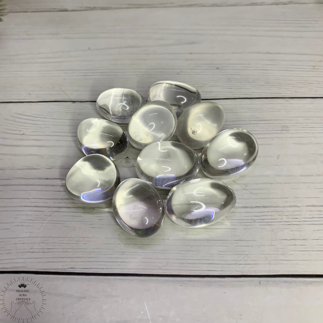 Clear Quartz Tumble- Premium Quality