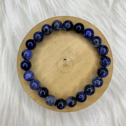 Sodalite Bracelet- Premium Quality (8mm)