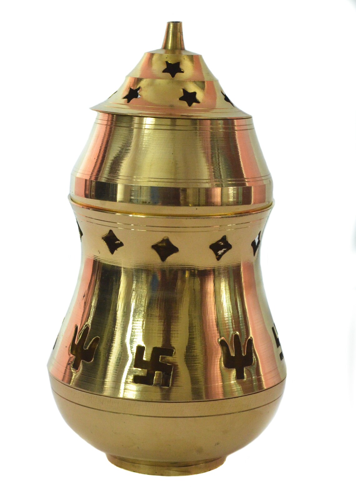 Camphor Lamp/ Kapoor Lamp/ Brass Incense Burner